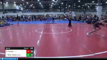 90 lbs Round 3 (6 Team) - Trey Miller (85lbs Wrestling 90), GREAT NECK WC - GOLD vs Mason Counts, BLACKHAWK WC