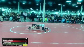 52 lbs Round 2 (10 Team) - Killian Ohora, Mat Assassins Blue vs Jedi Knight, Finger Lakes Elite White