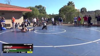 152 lbs Cons. Round 5 - Wyatt Wheeler, Yorba Linda vs Tyler Davis, West Hills