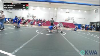 132 lbs Consolation - Kolton Arnold, Moore vs Zane Seifert, Team Guthrie Wrestling
