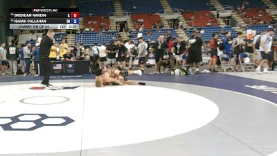 150 lbs Champ. Rd Of 64 - Brendan Nardin, Illinois vs Isaiah Callahan, Ohio