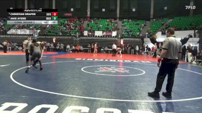 6A 144 lbs Cons. Round 2 - Jake Ayers, Buckhorn vs Christian Draper, Oxford