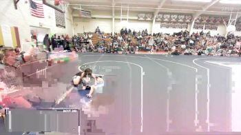 100 lbs Cons. Round 3 - Angel Haskan, Monument Valley vs Kelbi Pritts, Hamilton High School