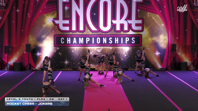 Rocket Cheer - Jokers [2026 L3 Youth - Flex - D2 Day 1] 2026 Encore ...