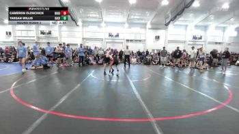 96 lbs Round Robin 2 - Cameron Olenchick, Rogue Wrestling Club-MS vs Taegan Willis, Backyard Barbarians-MS