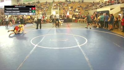 177 lbs Cons. Semi - Gauge Woods, Unattached vs Elijah Thacker, Eaton