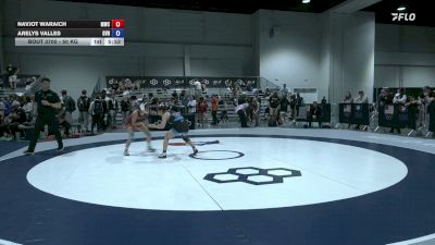 50 kg Cons. Sub-rd Of 16 - Navjot Waraich, Menlo Wrestling Club vs Arelys Valles, Grand View/Nyac