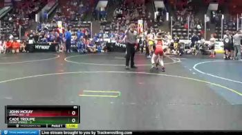 85 lbs Round 3 (4 Team) - Cade Troupe, Cedar Springs vs John McKay, Lowell Red