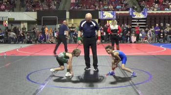 54 lbs Cons. Round 2 - Cooper Mikkelson, Shepherd vs Gavin Struble, Belgrade Wrestling Club