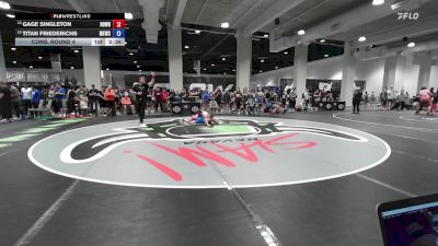 57 lbs Cons. Round 4 - Gage Singleton, Beaver Dam Wrestling Regional Training Center vs Titan Friederichs, MN Elite Wrestling Club