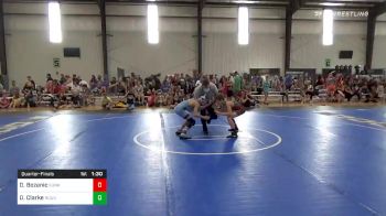 76 lbs Quarterfinal - Dominic Bozanic, Sunkist Kids/Monster Garage vs Dj Clarke, Roundtree