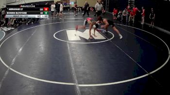 127 lbs Champ. Round 2 - Abraham Ly, Cochranton Area Hs vs Bowen Blystone, Indiana Area Hs