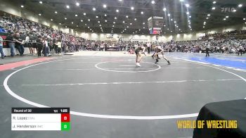 95 lbs Round Of 32 - Roman Lopez, Coalinga Roughnecks vs John Henderson, Harrisburg Mat Club