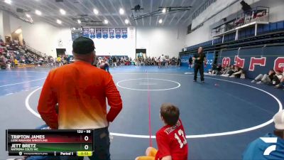 98 lbs Cons. Round 2 - Jett Bretz, Natrona Colts WC vs Tripton James, Lusk Rawhide Wrestling