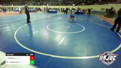 3rd Place - John Bajema, Deer Creek Wrestling Club vs Whitton Lindamood, Weatherford Youth Wrestling