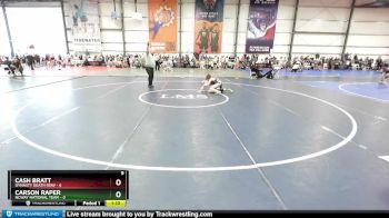 76 lbs Rd# 1 9:00am Friday - Cash Bratt, Dynasty Death Row vs Carson Raper, NCWAY National Team