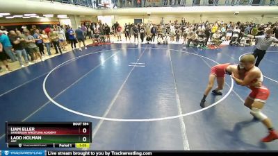 160 lbs Quarterfinal - Liam Eller, Sanderson Wrestling Academy vs Ladd Holman, JWC