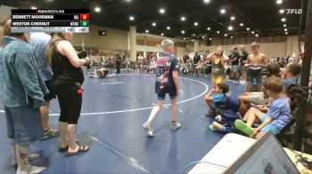 110 lbs Round 2 (6 Team) - Bennett Moorman, RWA vs Weston Chesnut, Williamson County WC