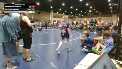 110 lbs Round 2 (6 Team) - Bennett Moorman, RWA vs Weston Chesnut, Williamson County WC