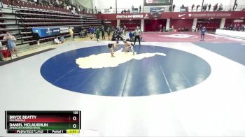 125 lbs Cons. Round 3 - Daniel McLaughlin, American International vs Bryce Beatty, Millersville