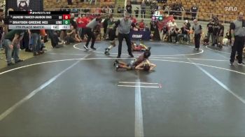 45 lbs 7th Place Match - Brayden Greene NE2, Lake Catholic Wrestling Club vs Jaukobi Yancey-Jaudon SW2, GGB Ohio