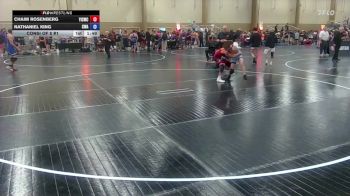 113 lbs Consi Of 8 #1 - Chaim Rosenberg, Youth Impact Center Wrestling Club vs Nathaniel King, Coastline Wrestling Academy