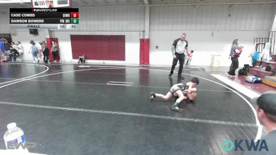 52 lbs Final - Case Combs, Cowboy Wrestling Club vs Dawson Bowers, Jacket Wrestling Club