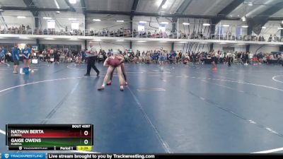 Elite 141 lbs Cons. Round 2 - Gaige Owens, Eureka vs Nathan Berta, Eureka