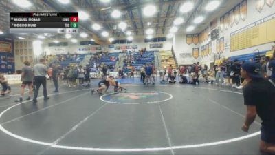165 lbs Quarterfinal - Rocco Ruiz, Christopher Columbus High School vs Miguel Rojas, SpartanRTC@LHP