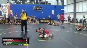 47 lbs Round 7 (8 Team) - Kolby Pitzen, Backyard Brawlers vs Thomas Reis, Team Gotcha