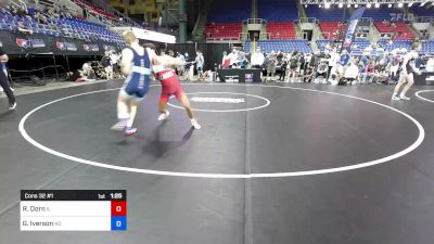 120 lbs Cons 32 #1 - Ryan Dorn, IL vs Grady Iverson, ND