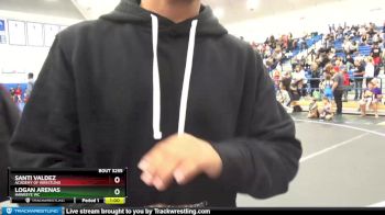 84 lbs 1st Place Match - Santi Valdez, Academy Of Wrestling vs Logan Arenas, Hawkeye WC