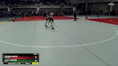 90 lbs Cons. Round 2 - Tayden Weite, Staples vs Alex Vadner, K-W