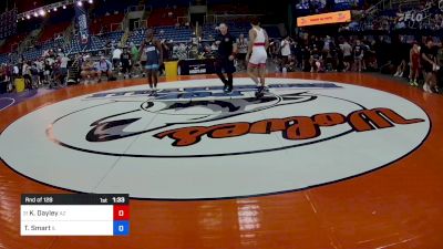 165 lbs Rnd Of 128 - Kash Dayley, AZ vs Ty'Quavion Smart, IL