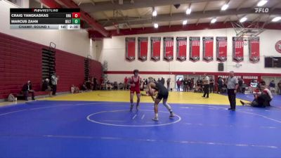 157 lbs Champ. Round 1 - Craig Yangkaskas, Unattached vs Marcus Zahn, San Joaquin Delta