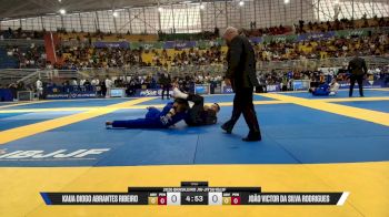 João Victor Da Silva Rodrigues vs Kaua Diogo Abrantes Ribeiro 2026 Brasileiro Jiu-Jitsu IBJJF