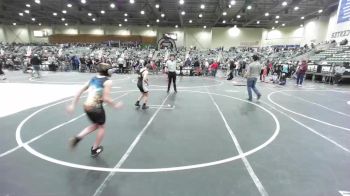 95 lbs Round Of 16 - Austin Miller, USA Gold vs Xavier Forgie, Ruby Mountain WC