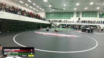 144 lbs Semifinal - Loomis Alexander, Greybull/Riverside vs Zachary Dalton, Green River