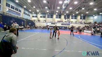 49 lbs Quarterfinal - Able Ridge, Sperry Wrestling Club vs Everett Able, Honey Badgers Wrestling Club