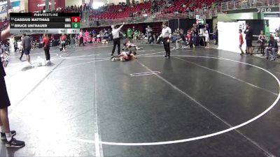 56 lbs Cons. Round 3 - Bruce Untrauer, MWC Wrestling Academy vs Cassius Matthias, Nebraska Wrestling Academy