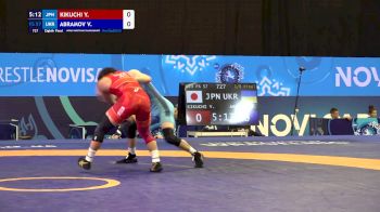 57 kg 1/8 Final - Yuta Kikuchi, Japan vs Vladyslav Abramov, Ukraine