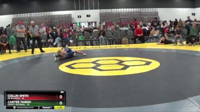 80 lbs Round 3 (8 Team) - Collin Smith, PA Alliance vs Carter Marsh, Legacy National