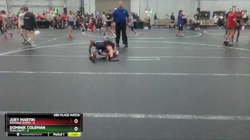 72 lbs Placement (4 Team) - Dominik Coleman, Team Shutt vs Joey Martin, Dragons United