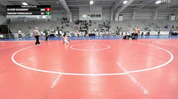 120 lbs Rr Rnd 3 - Oliver Maidment, Midwest RTC vs Vincent Kisselbach, Mat Warriors Stars
