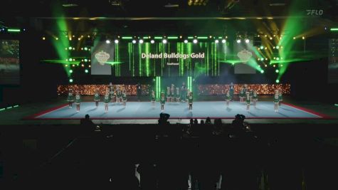 Deland Bulldogs Gold * [2025 Show Cheer 1 - Mitey Mite - Large] 2025 Pop Warner National Cheer & Dance Championship