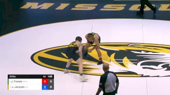 157 lbs Dual - Jared Franek, North Dakota State vs Jarrett Jacques, Missouri