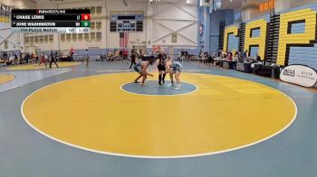 190 lbs 7th Place Match - Chase Lewis, Lake Forest H S vs Jose Washington, McKean H S