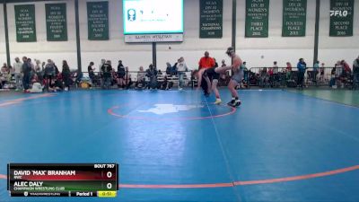 114-125 lbs Semifinal - David `Max` Branham, RWC vs Alec Daly, Champaign Wrestling Club