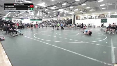 138 lbs Cons. Round 4 - Zac Bleess, Mo West vs Sean Monroe, Edwardsville WC