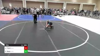 70 lbs Consi Of 8 #2 - Jackson Thorn, Saints WC vs Christopher Roos, Vcwa